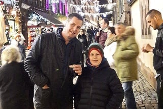 Roman bol na trhu aj so synom Oliverkom (9) pár hodín pred streľbou. 