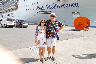 Manželia Andrásyovci  sa vybrali na dvojtýždňovú  výletnú plavbu.