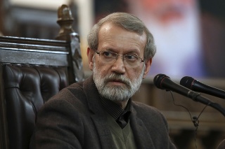 Predseda iránskeho parlamentu Alí Larídžání 