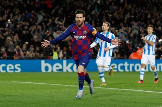 Messi zariadil Barcelone výhre pokutovým kopom.
