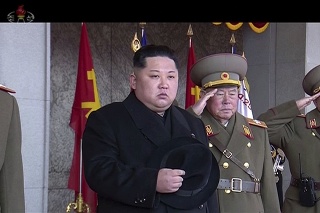 Prehliadky sa zúčastnil aj sám vodca Kim Čong-un.