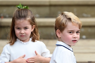 Princezná Charlotte a princ George