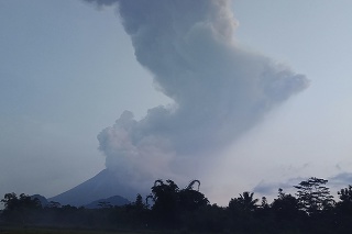 Sopka Merapi sa opäť ozvala.