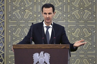 Sýrsky prezident Bašár Asad. 