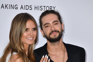 Modelka Heidi Klum a jej manžel spevák Tom Kaulitz.