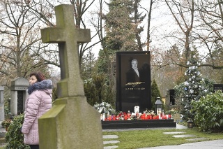 Hrob Karla Gotta v Prahe
