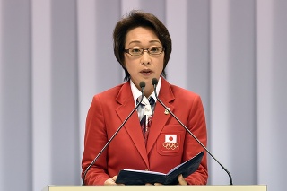 Japonská ministerka pre olympiádu Seiko Hašimotová.