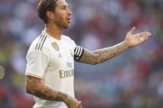 Futbalista Realu Madrid Sergio Ramos.