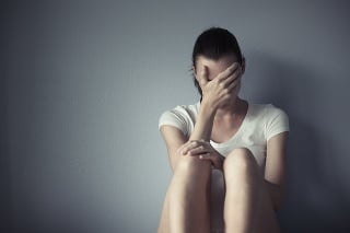Young woman feeling stressed and depressed