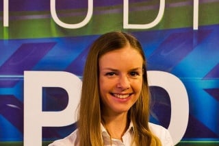 Redaktorka RTVS Barbora Žiačiková.