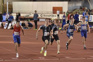 Volko zvíťazil vo finálovom behu na 60 metrov na majstrovstvách Slovenska v atletike