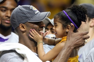 Kobe Bryant s dcérkou Giannou.
