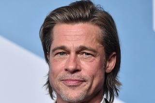 Brad Pitt na odovzdávaní cien SAG.