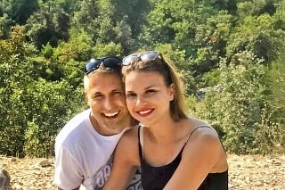 Petra Vajdová s manželom Martinom