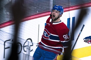 Slovenský hokejový reprezentant v drese Montrealu Canadiens Tomáš Tatar.