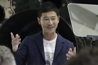 Podnikateľ Yusaku Maezawa. 