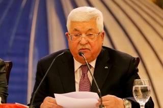 Palestínsky prezident Mahmúd Abbás 