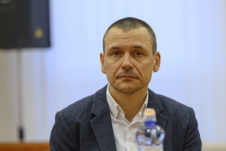Svedok Peter Tóth na pojednávaní v kauze vraždy novinára Jána Kuciaka a jeho snúbenice Martiny Kušnírovej.