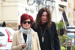 Ozzy Osbourne s manželkou Sharon.