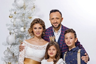 Ondrej Kandráč s rodinou