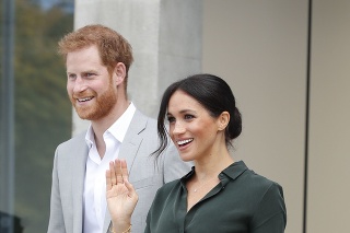 Princ Harry a jeho manželka Meghan. 