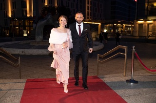 Muzikant Ondrej Kandráč s manželkou