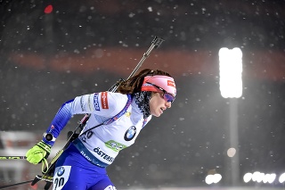 Na snímke slovenská biatlonistka Paulína Fialková.