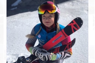Slovenská lyžiarka Rebeka Jančová obsadila v alpskej kombinácii štvrtú priečku