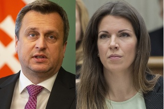 Predseda NR SR Andrej Danko a poslankyňa Katarína Cséfalvayová.