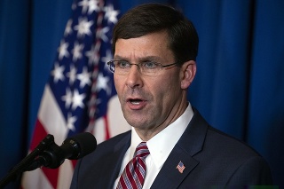 Americký minister obrany Mark Esper