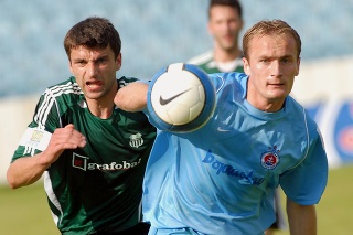 Pavol Staňo (vľavo) ešte počas hráčskej kariéry.