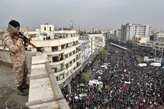 Irán zasiahol proti stránkam, na ktorých sa demonštranti organizovali pred protestami (ilustračné foto).