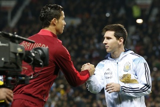 Cristiano Ronaldo a Lionel Messi.