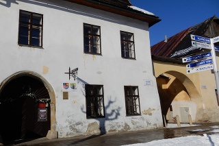 Budova Múzea meštianskej bytovej kultúry v Kežmarku.