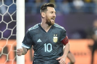 Na snímke argentínsky futbalista Lionel Messi.
