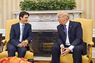 Justin a Donald diskutovali o viacerých témach. 