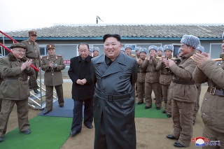 Severokórejský vodca Kim Čong-un. 