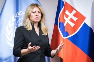 Prezidentka Zuzana Čaputová. 
