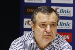 Na snímke generálny manažér a tréner tímu Dárius Rusnák.