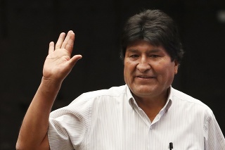 Bývalý bolívijský prezident Evo Morales
