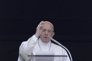 Pápež František.