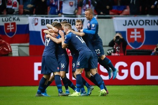 Budú sa Slováci takto tešiť po novembrovom zápase s Azerbajdžanom?