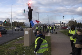 Vo Francúzsku protestovali žlté vesty