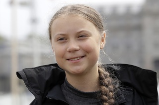 Švédska aktivistka za ochranu klímy Greta Thunbergová