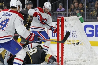 Montreal Canadiens porazil Vegas Golden Knights 5:4 pp. 