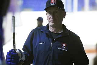 Na snímke tréner Slovenska Craig Ramsay.