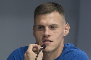 Na snímke slovenský futbalista Martin Škrtel.