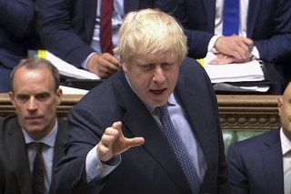 Britský premiér Boris Johnson. 