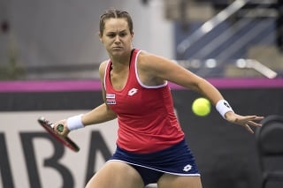 Na snímke slovenská tenistka Jana Čepelová.