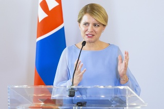 Prezidentka SR Zuzana Čaputová.